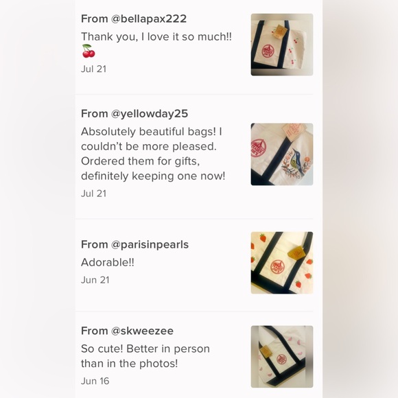 NWT Trader Joe’s  Canvas Tote with embroidery - Picture 8 of 9